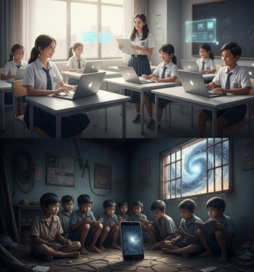Digitalisasi Sekolah dan Kesenjangan Akses Menciptakan Pembelajaran Dua Kasta