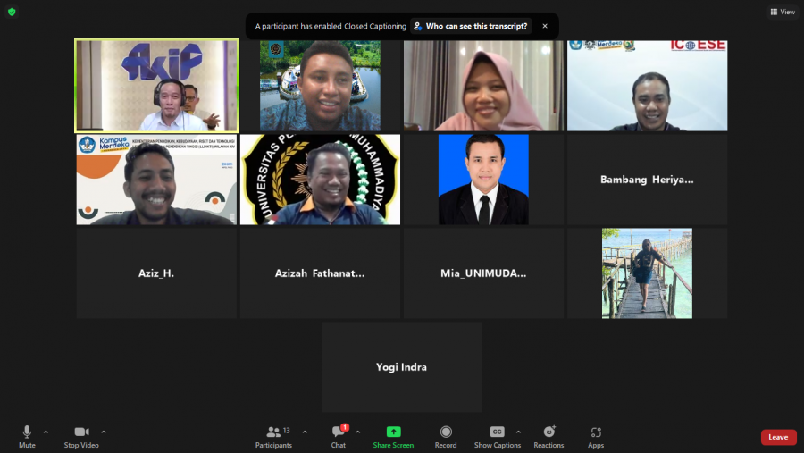 Optimis Raih Akreditasi Unggul Prodi Pendidikan Bahasa Indonesia Mengikuti Pendampingan Akreditasi