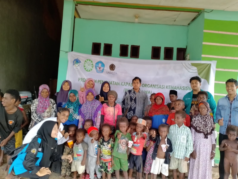 PPK ORMAWA HISBUL WATHAN UNIVERSITAS PENDIDIKAN MUHAMMADIYAH SORONG, PROGRAM MASSEH-AKSELERASI PENURUNAN STUNTING DAN CACINGAN DI KAMPUNG WARMON KOKODA, KABUPATEN SORONG PAPUA BARAT